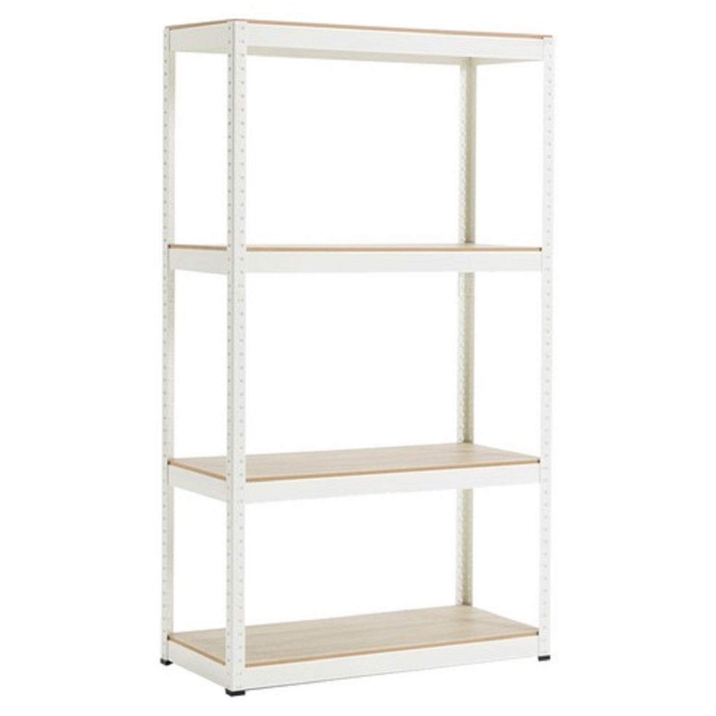 4 Tier Adjustable Garage Storage Shelving - Heavy Duty Metal Storage Utility Rack