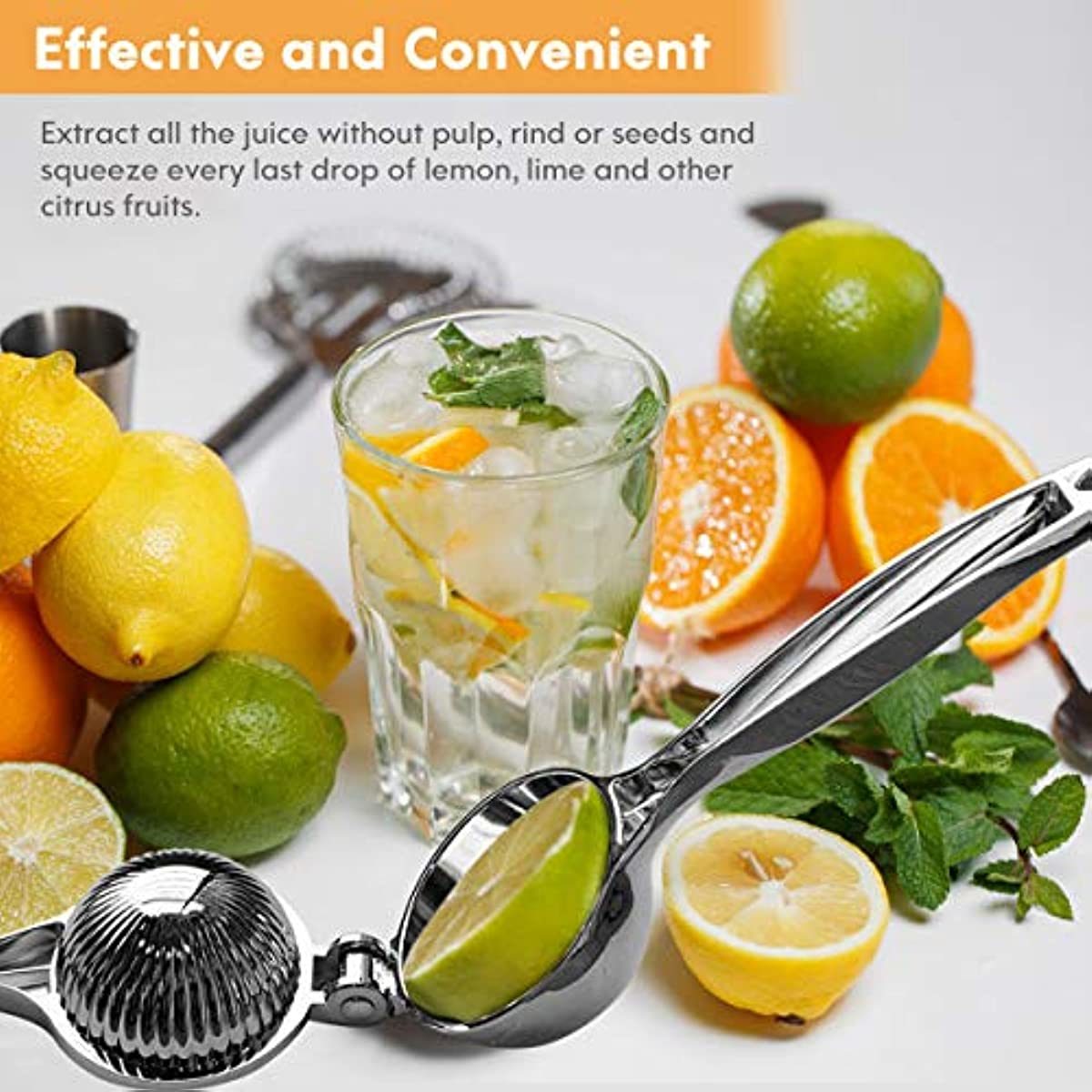 Lemon Squeezer; Lemon Juicer; Citrus Juicer Handheld