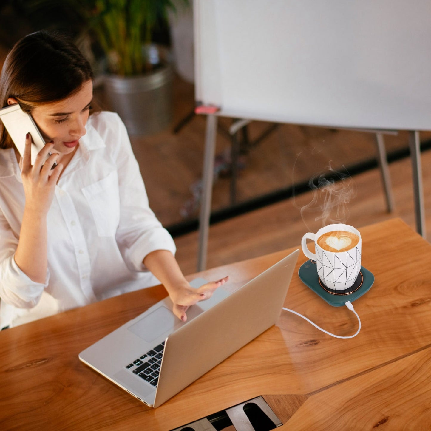 Electric Coffee Mug Warmer for Desk