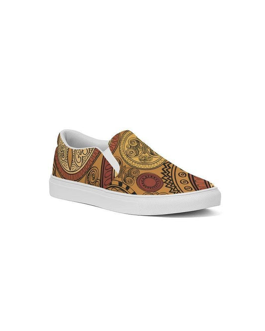 Men's Athletic Sneakers - Slip-On Canvas Sports Shoes