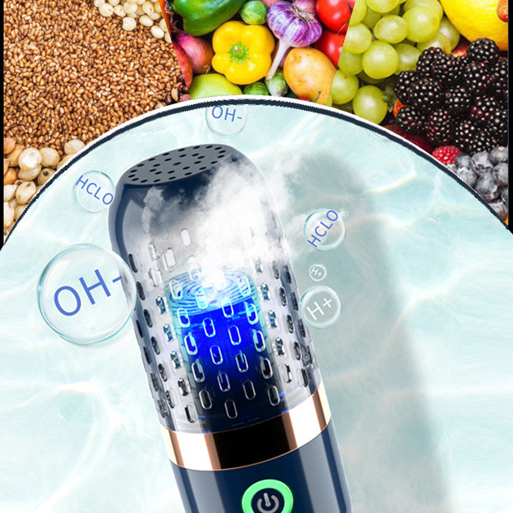 Fruit And Vegetable Cleaner Portable Capsule Shape