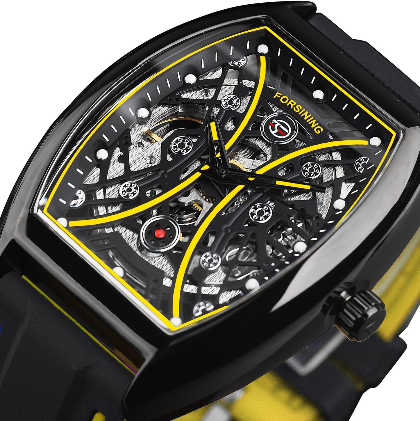 Men's Skeleton Face - Luminous Watch