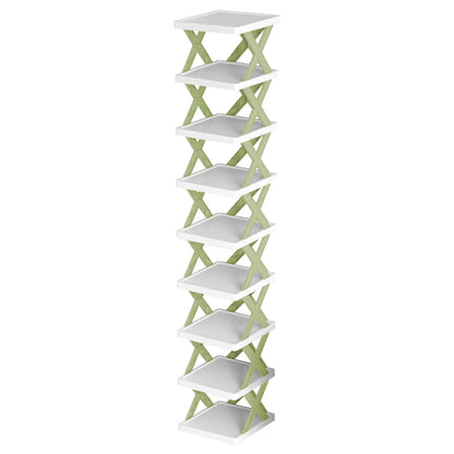9 Tier Narrow Vertical Shoe Organizer