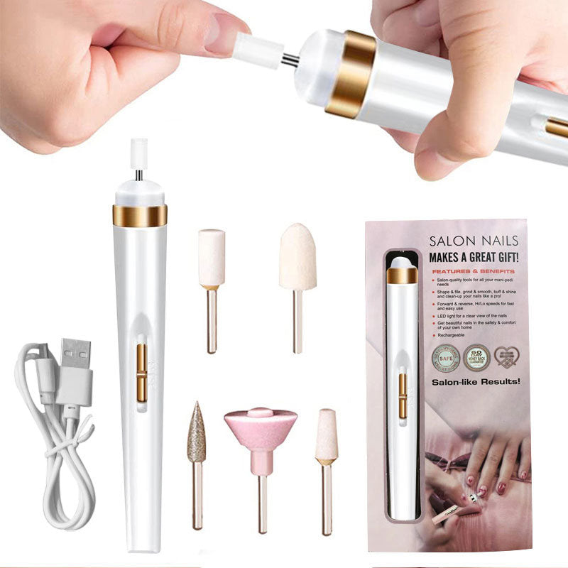 Electric Nail Drill - Nail Manicure with Light