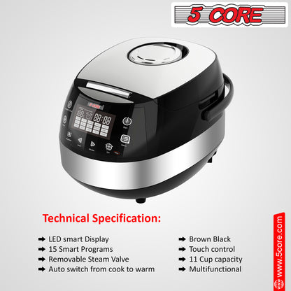 Electric Steamer, Digital Rice Pot Multi Cooker