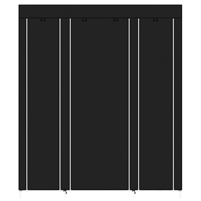 69" Portable Clothes Closet Wardrobe Storage Organizer