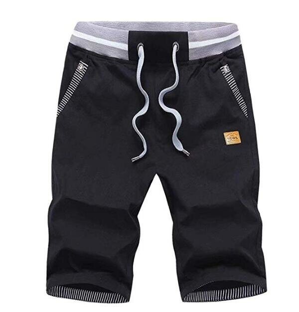 Men's Shorts Casual Classic Fit Drawstring Summer Beach Shorts