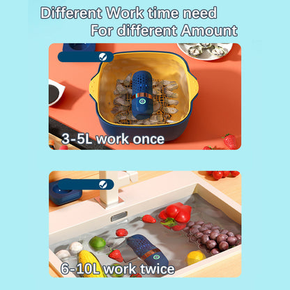 Fruit And Vegetable Cleaner Portable Capsule Shape