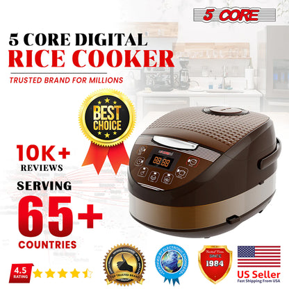 Electric Steamer, Digital Rice Pot Multi Cooker
