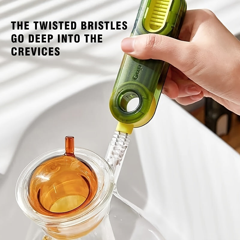 3 In 1 Cup Lid Gap Cleaning Brush Set