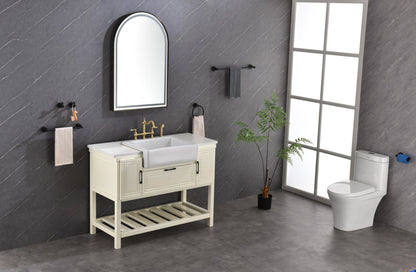 39in. W x 26in. H Oversized Rectangular Framed LED Mirror Anti-Fog Dimmable Wall Mount Bathroom Vanity Mirror Wall Mirror Kit For Gym And Dance Studio