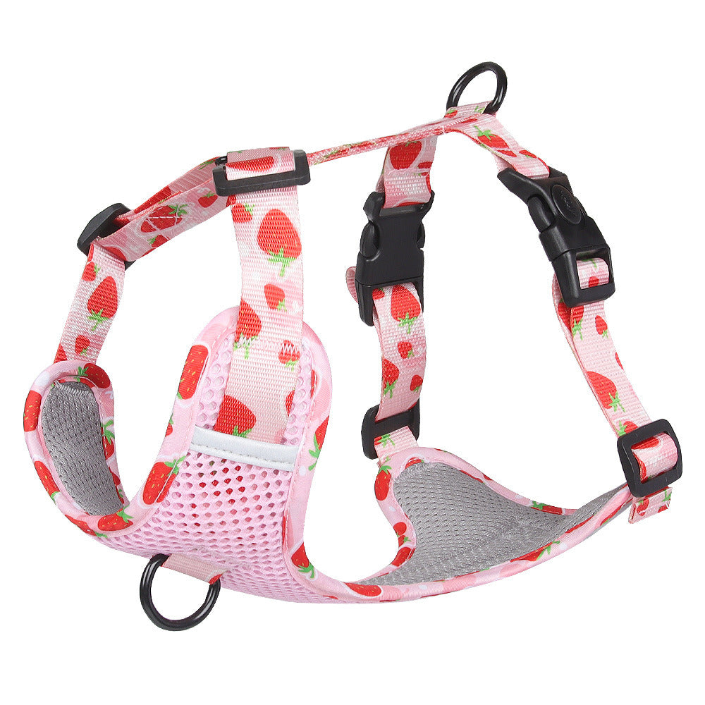 New style dog chest strap vest