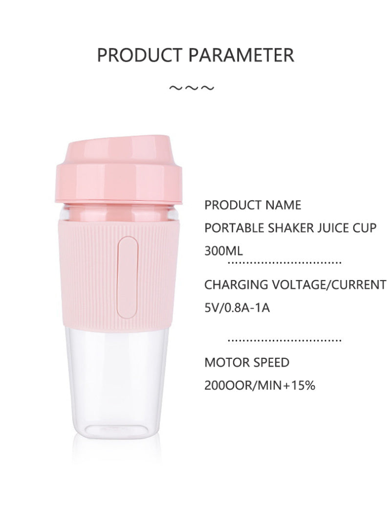 Portable Blender; One-handed Drinking Mini Blender