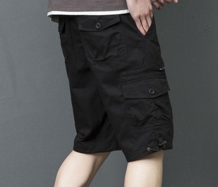 Men's Multi Pocket Casual Cargo Shorts