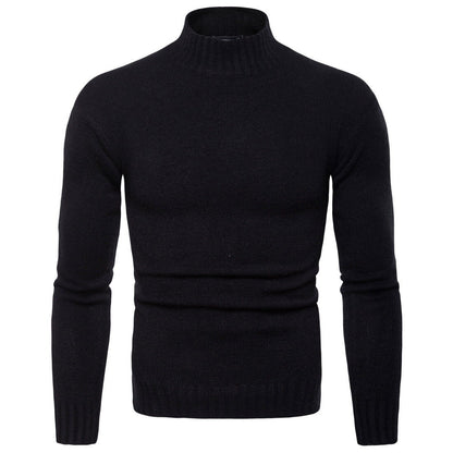 Men's Pullover Turtleneck Sweater