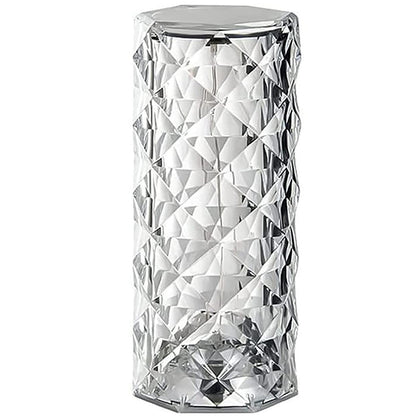 Crystal Diamond Rose Table Lamp Dimmable Remote Touch Control Night Light