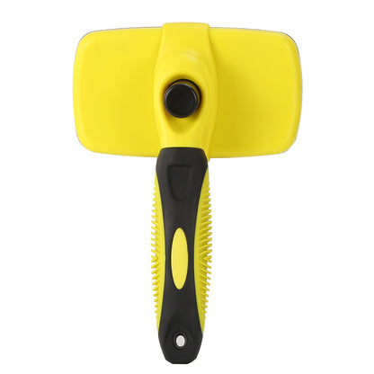 Self-Cleaning Slicker Brush-Pets Grooming Shedding-Hair Grooming Remover