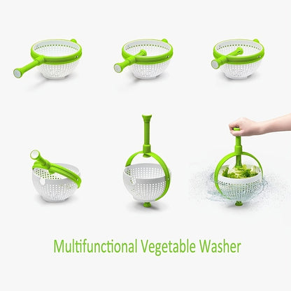 Vegetable Drain Basket; Salad Spinner