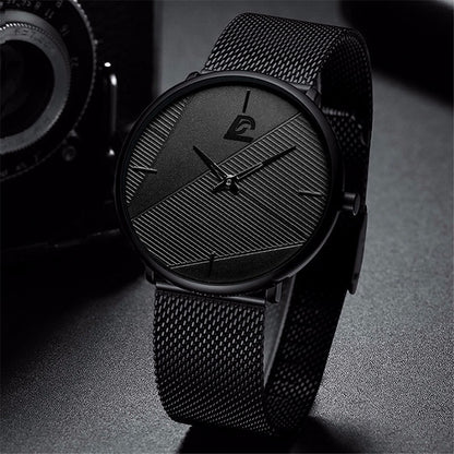 Minimalist Men's Business Wristwatch