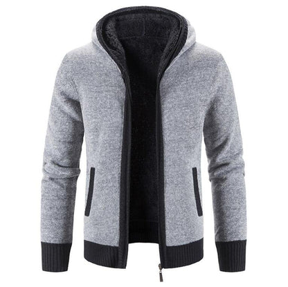 Men's Full Zip Knit Cardigan Sweaters with Pockets