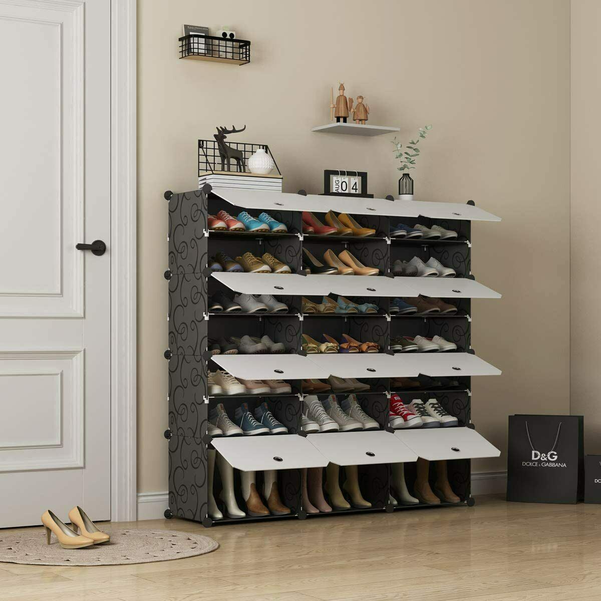 7 Tiers - Portable Shoe Rack - Organizer