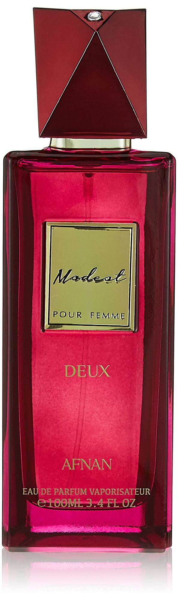 AFNAN MODEST DEUX by Afnan Perfumes EAU DE PARFUM SPRAY 3.4 OZ