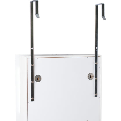 Full Mirror Jewelry Storage Cabinet - Can Be Hung on Door or Wall