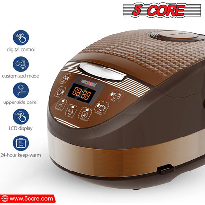Electric Steamer, Digital Rice Pot Multi Cooker