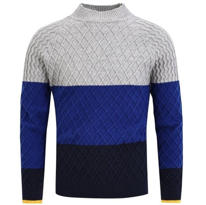 Men's Long Sleeve Pullover Slim Fit Sweater