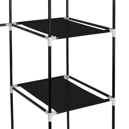 69" Portable Clothes Closet Wardrobe Storage Organizer