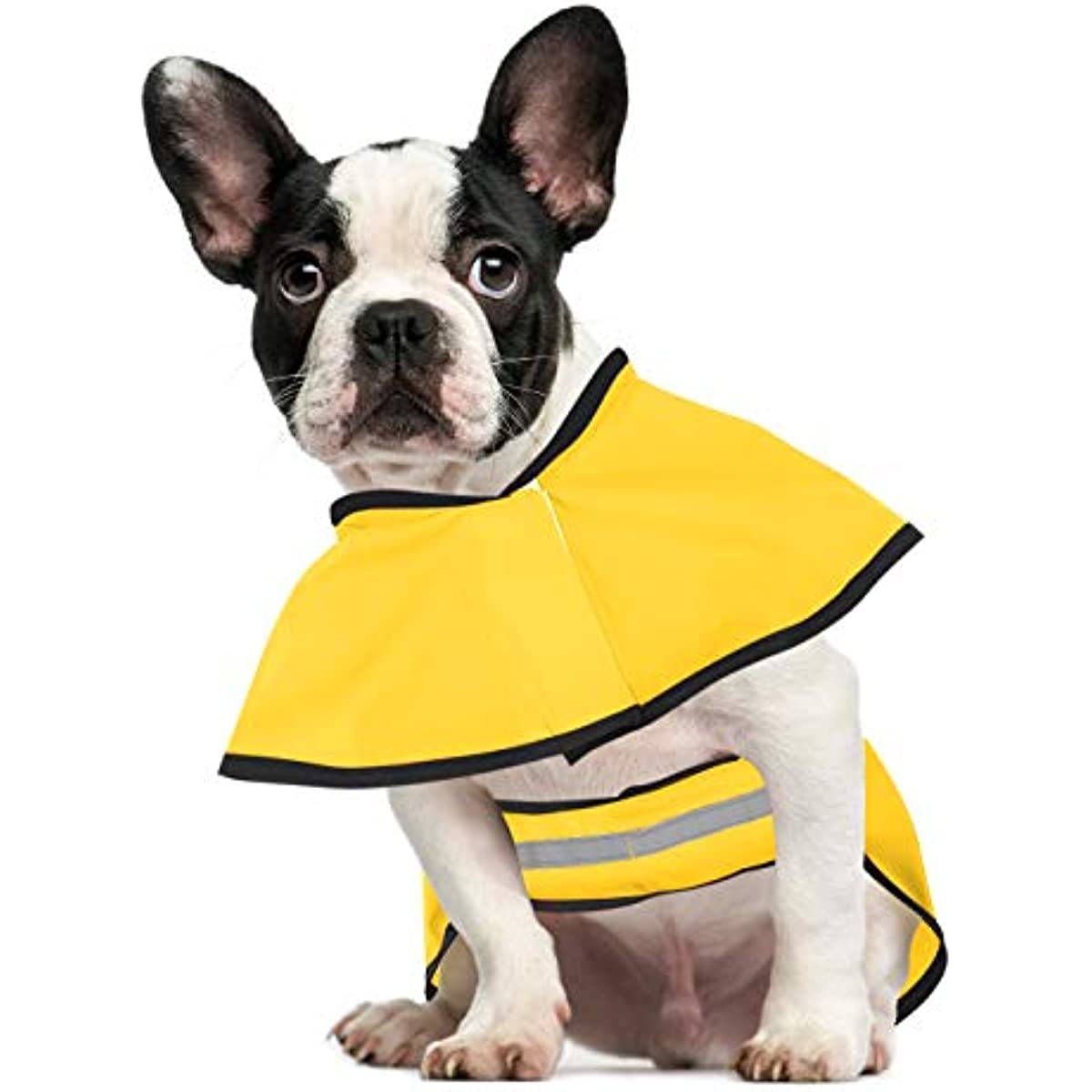 Reflective Dog Raincoat Hooded Slicker Poncho