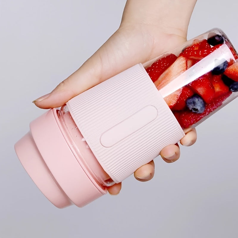 Portable Blender; One-handed Drinking Mini Blender
