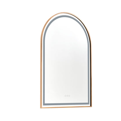 39in. W x 26in. H Oversized Rectangular Framed LED Mirror Anti-Fog Dimmable Wall Mount Bathroom Vanity Mirror Wall Mirror Kit For Gym And Dance Studio