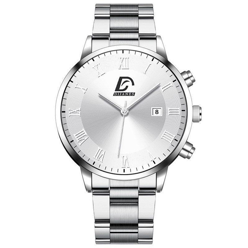Men's Gold Stainless Steel Watch
