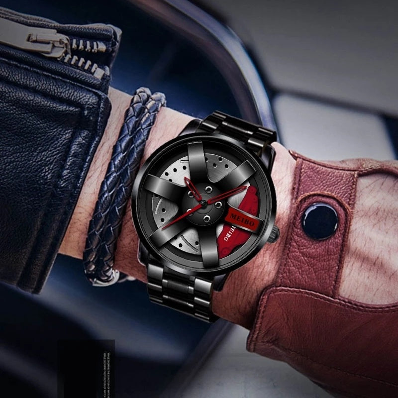 Men's Car Wheel Watch
