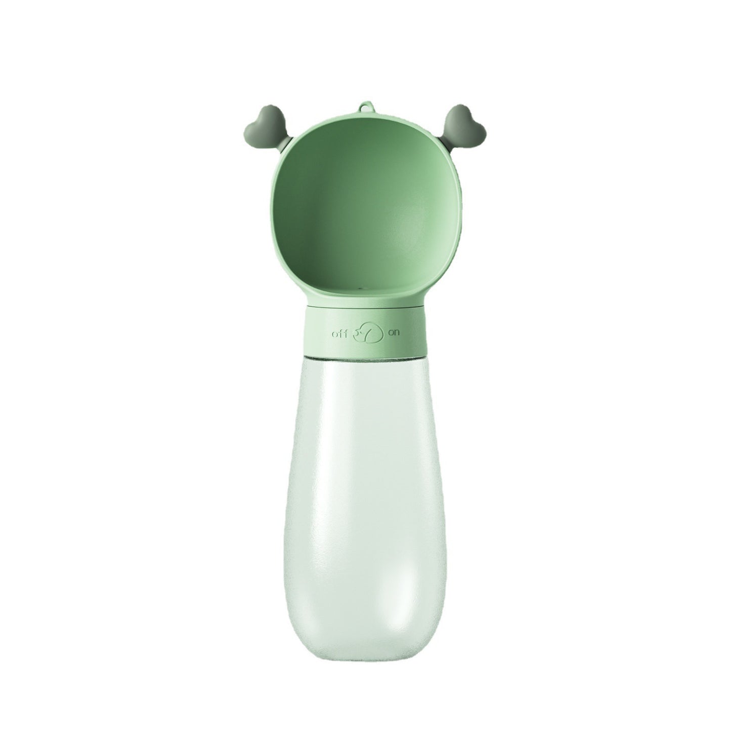 Portable Dog Water Bottle, 2 In 1 Dog Water Bottle Dispenser with Food Container