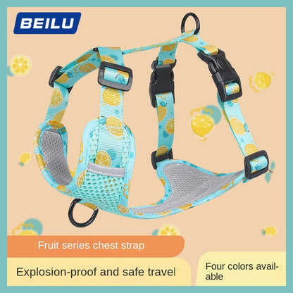 New style dog chest strap vest