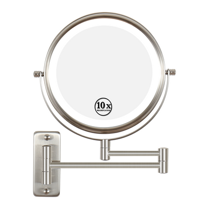 8-inch Wall Mounted Makeup Mirror, Double Sided