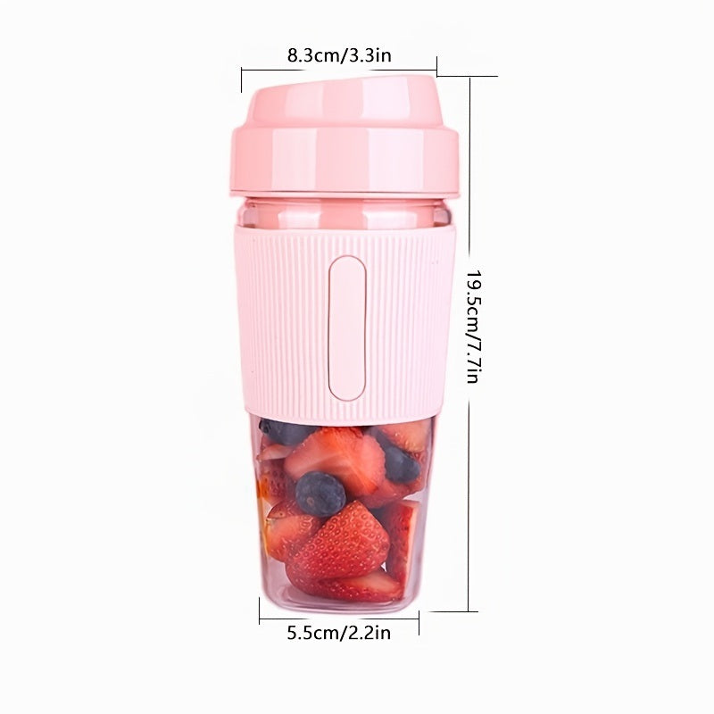 Portable Blender; One-handed Drinking Mini Blender