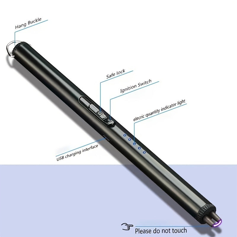 Electric Lighter Flameless Windproof