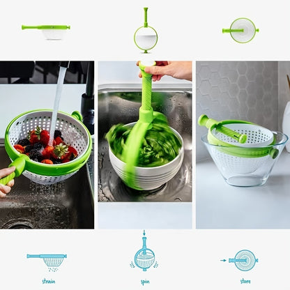 Vegetable Drain Basket; Salad Spinner