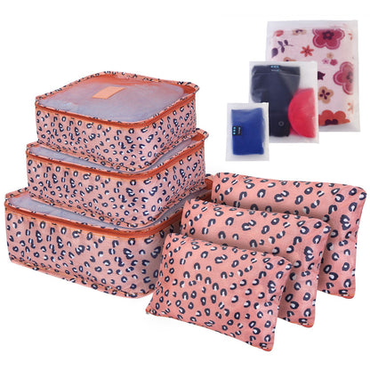 9Pc Clothes Storage Bags - Travel Luggage Organizer - Packing Cubes