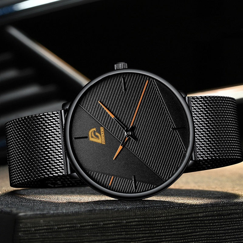 Minimalist Men's Business Wristwatch