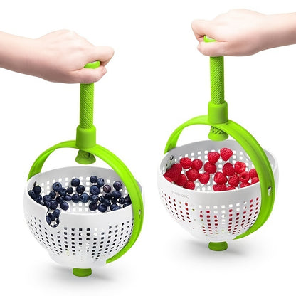 Vegetable Drain Basket; Salad Spinner