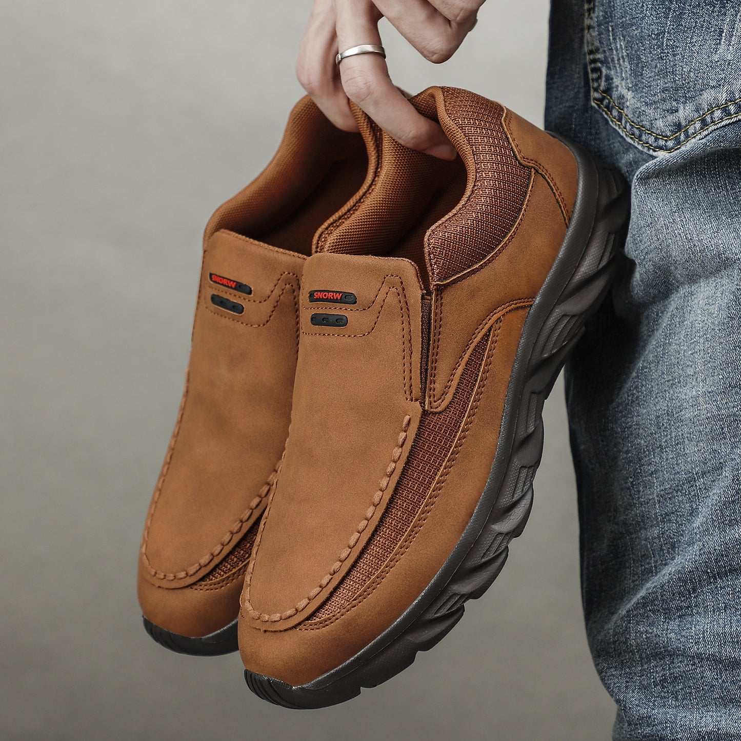 Men's Light Loafers - Slip on Casual Shoes for Men