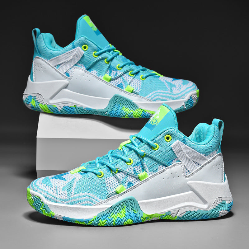 Men's Street Basketball Shoes - Breathable - Wear-Resistant