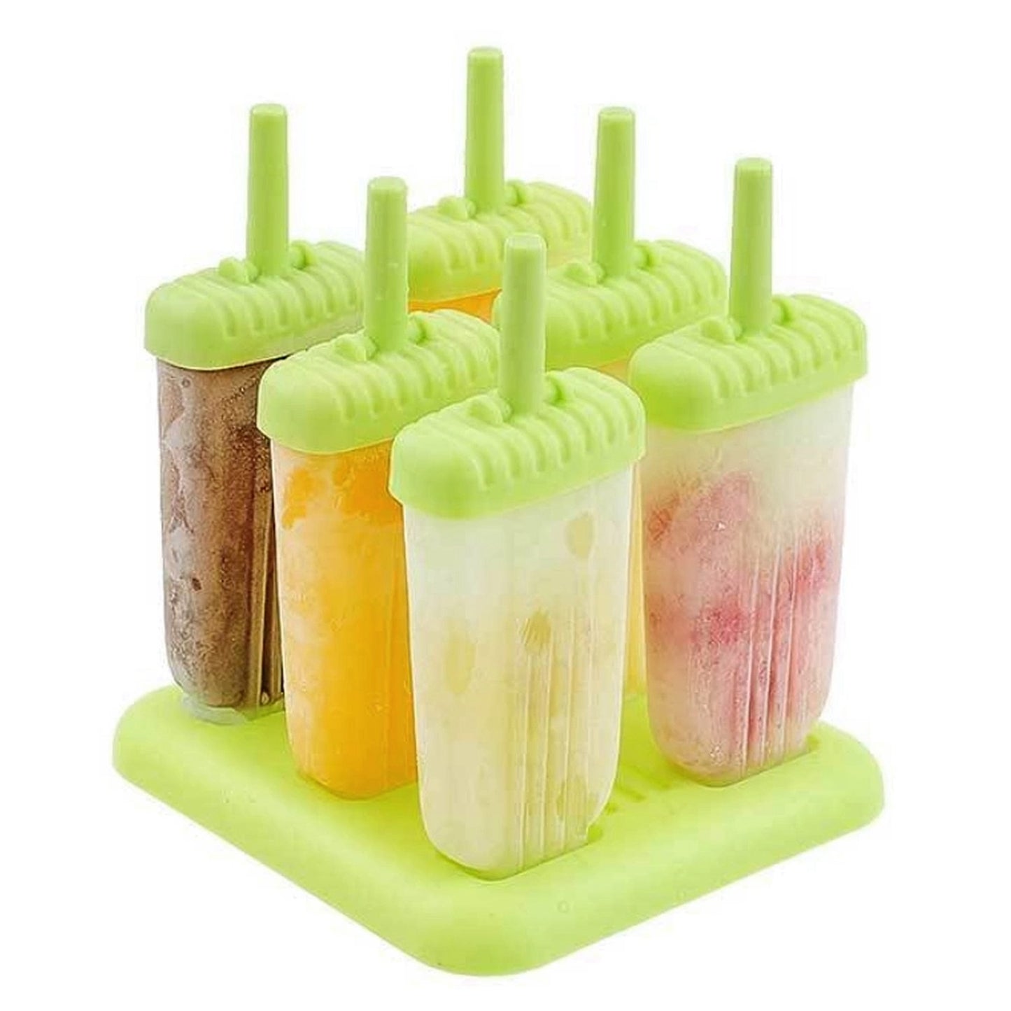 Popsicle Molds - Reusable Ice Cream DIY Ice Pop Maker
