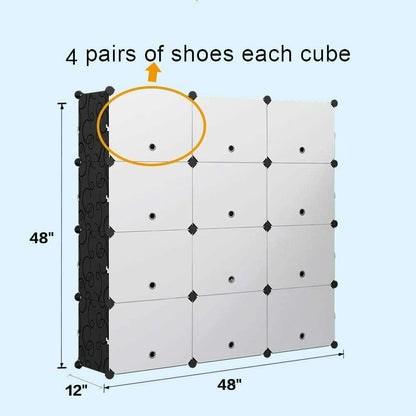 7 Tiers - Portable Shoe Rack - Organizer