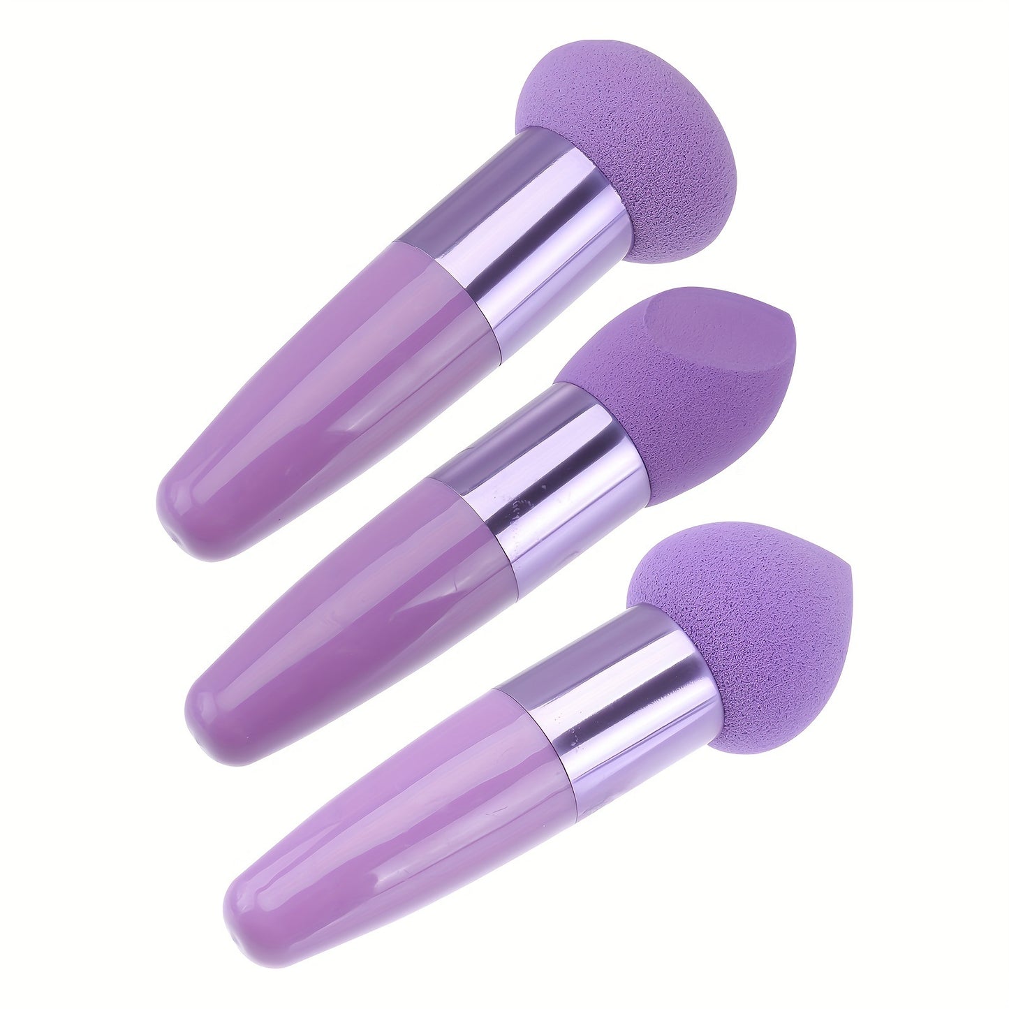 3Pc Foundation Sponge - Powder Puff