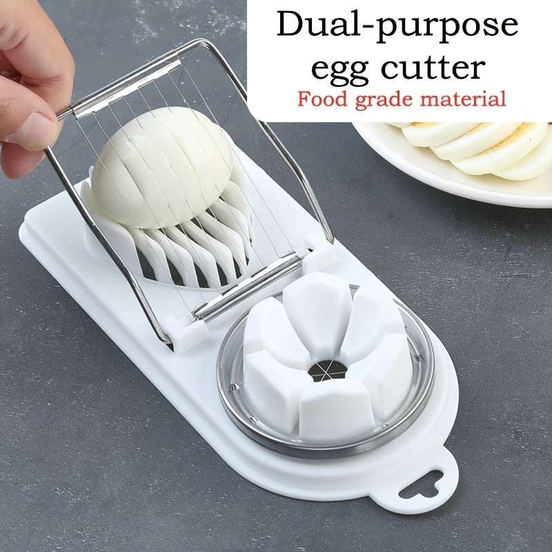 Multifunctional Egg Cutter - Slicer for Hard Boiled Eggs